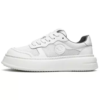 Кеды мужские, обувь для скейтбординга низкая белый Millies