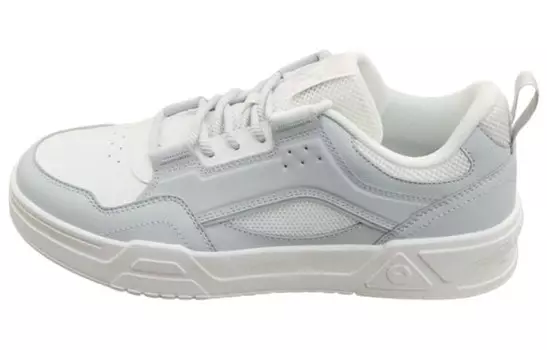 Кеды мужские, обувь для скейтбординга низкая Белый Серый 361°