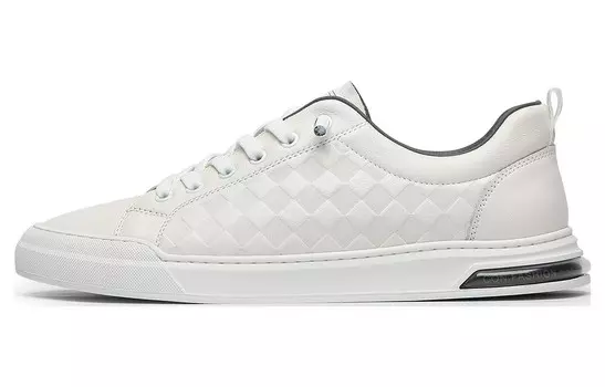 Кеды мужские, обувь для скейтбординга низкая белый Crown