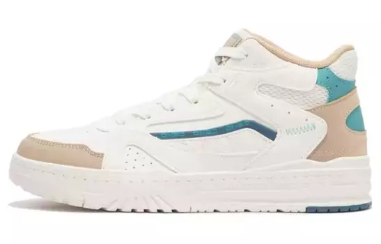 Кеды мужские, обувь для скейтбординга низкая белый/синий 361°