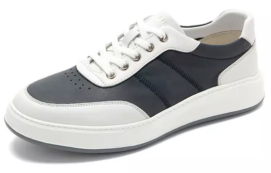 Кеды мужские, обувь для скейтбординга низкая белый Charriol