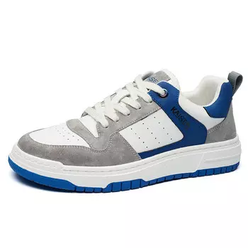 Кеды мужские, обувь для скейтбординга низкая белый/синий Kaiser