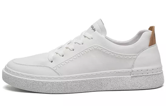 Кеды мужские, обувь для скейтбординга низкая белый Trumppipe