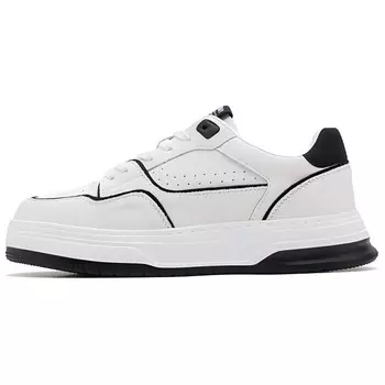 Кеды мужские, обувь для скейтбординга низкая белый/черный Josiny