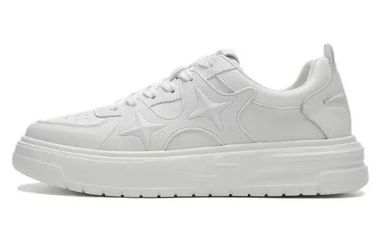 Кеды мужские, обувь для скейтбординга низкая белый Aokang