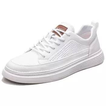 Кеды мужские, обувь для скейтбординга низкая белый Aokang