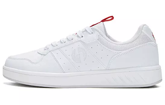 Кеды мужские, обувь для скейтбординга низкая белый/красный 361°