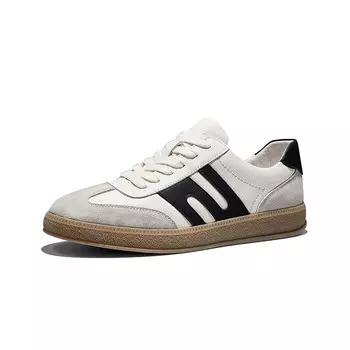 Кеды мужские, обувь для скейтбординга низкая Белый Серый Hautton Jeans