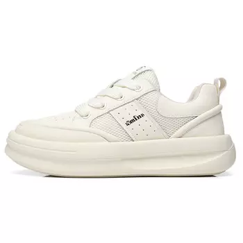 Кеды мужские, обувь для скейтбординга низкая белый 15 Mins