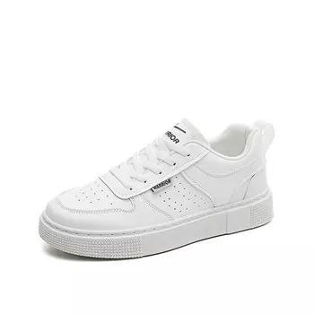 Кеды мужские, обувь для скейтбординга низкая белый Warrior