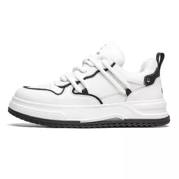 Кеды мужские, обувь для скейтбординга низкая белый 15 Mins