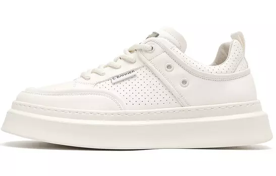 Кеды мужские, обувь для скейтбординга низкая белый C°Banner