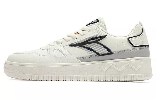 Кеды мужские, обувь для скейтбординга низкая белый/серый 361°