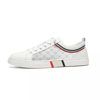 Кеды мужские, обувь для скейтбординга низкая белый Sobb