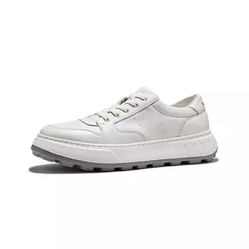 Кеды мужские, обувь для скейтбординга низкая белый Hautton Jeans