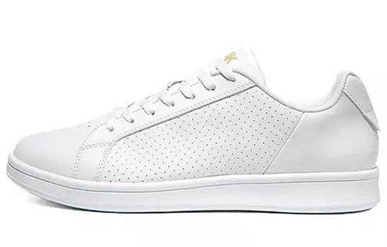 Кеды мужские, обувь для скейтбординга низкая белый золото Peak