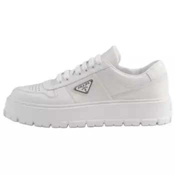 Кеды мужские, обувь для скейтбординга низкая белый Prada