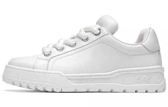 Кеды мужские, обувь для скейтбординга низкая белый Roberta Di Camerino