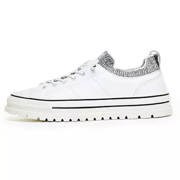 Кеды мужские, обувь для скейтбординга низкая белый Wit