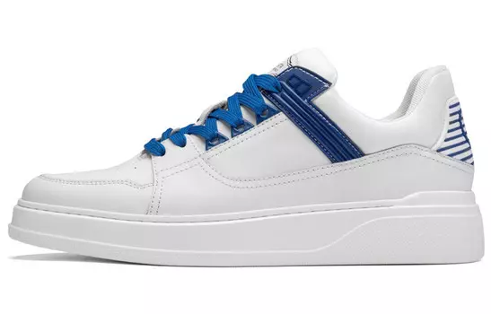 Кеды мужские, обувь для скейтбординга низкая белый/синий Roberta Di Camerino