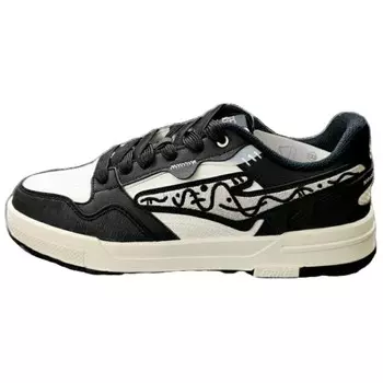 Кеды мужские, обувь для скейтбординга низкая белый/черный Erke