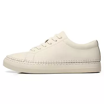 Кеды мужские, обувь для скейтбординга низкая бежевая Devanro