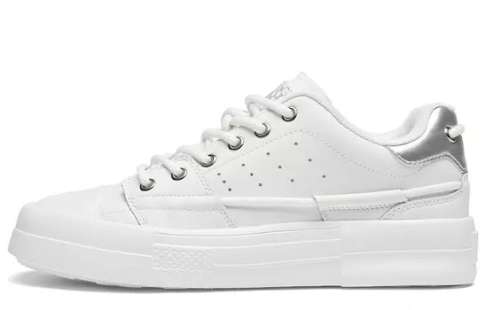 Кеды мужские, обувь для скейтбординга низкая бежевая Cabbeen