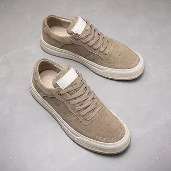 Кеды мужские, обувь для скейтбординга низкая бежевая Oceania Roo