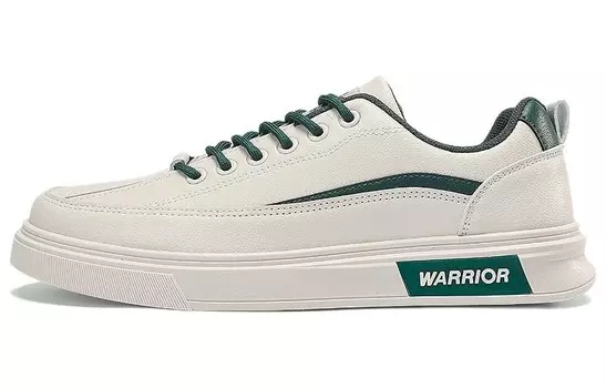 Кеды мужские, обувь для скейтбординга низкая бежевая Warrior