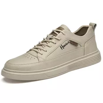 Кеды мужские, обувь для скейтбординга низкая бежевая Extravagant