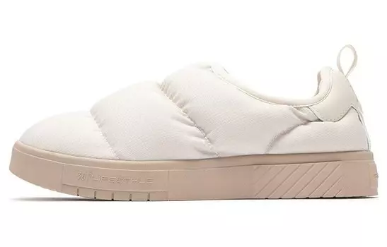 Кеды мужские, обувь для скейтбординга низкая бежевая 361°