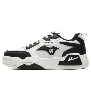 Кеды мужские, обувь для скейтбординга низкая бежевый/черный Warrior