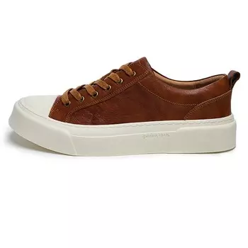 Кеды мужские, обувь для скейтбординга низкая Brounvanm, цвет Coffee