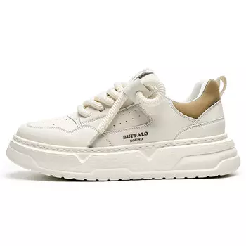 Кеды мужские, обувь для скейтбординга низкая Buffalo Bound, белый/черный