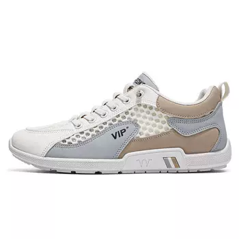 Кеды мужские, обувь для скейтбординга низкая Bull Charm, бежевый/серый