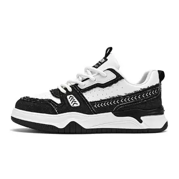 Кеды мужские, обувь для скейтбординга низкая Bull Charm, белый/синий