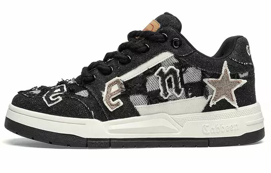 Кеды мужские, обувь для скейтбординга низкая Cabbeen, синий