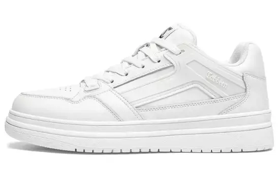 Кеды мужские, обувь для скейтбординга низкая Cabbeen, кремовый