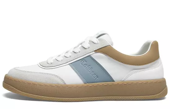 Кеды мужские, обувь для скейтбординга низкая Cabbeen, оливковый