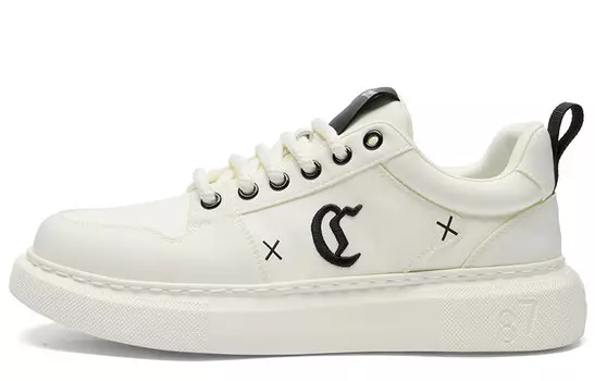 Кеды мужские, обувь для скейтбординга низкая Cabbeen, коричневый