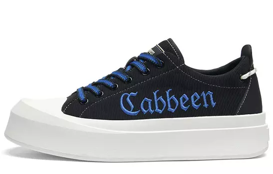 Кеды мужские, обувь для скейтбординга низкая Cabbeen, синий