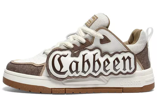 Кеды мужские, обувь для скейтбординга низкая Cabbeen, синий/белый