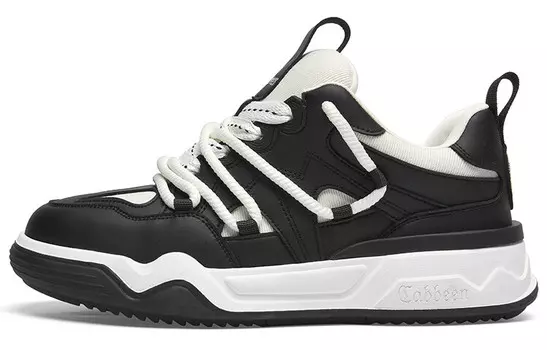 Кеды мужские, обувь для скейтбординга низкая Cabbeen, коричневый