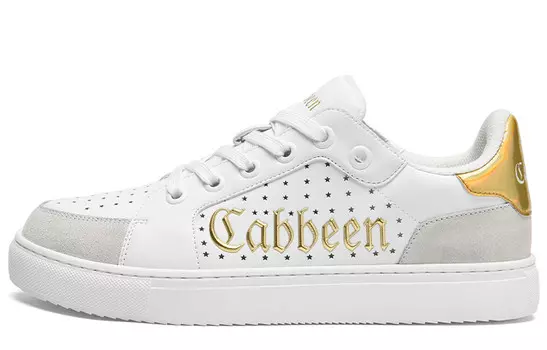 Кеды мужские, обувь для скейтбординга низкая Cabbeen, золотой