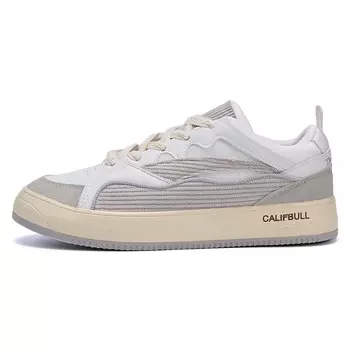 Кеды мужские, обувь для скейтбординга низкая Califbull, белый/зеленый