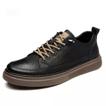 Кеды мужские, обувь для скейтбординга низкая черный Mulinsen