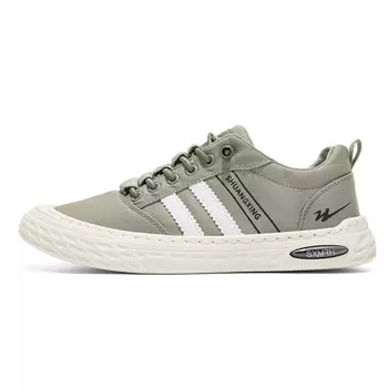 Кеды мужские, обувь для скейтбординга низкая черный Binary