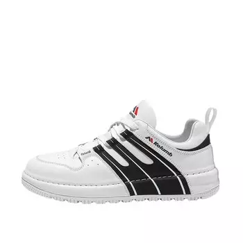 Кеды мужские, обувь для скейтбординга низкая черный Kolumb