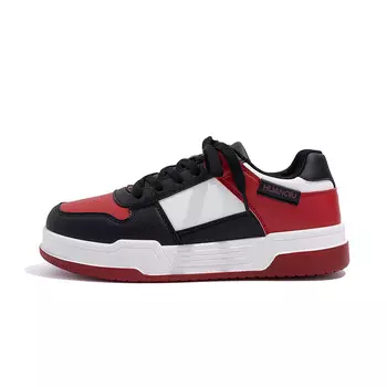 Кеды мужские, обувь для скейтбординга низкая черный Huanqiu