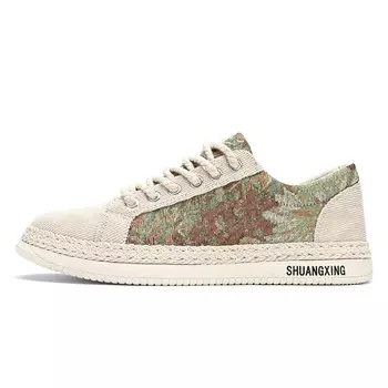 Кеды мужские, обувь для скейтбординга низкая черный Binary